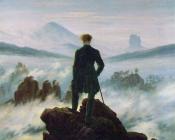 卡斯帕尔大卫弗里德里希 - Wanderer above the Sea of Fog